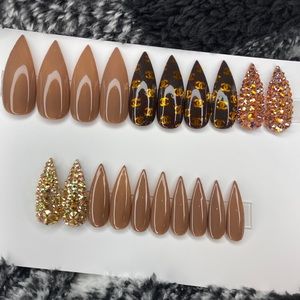 Luxury Nude Gel press on nails